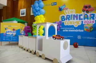 Começa campanha de arrecadação de brinquedos Vem Brincar Comigo