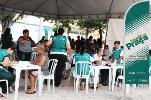 Saúde na Praça alerta sobre riscos e prevenção do AVC